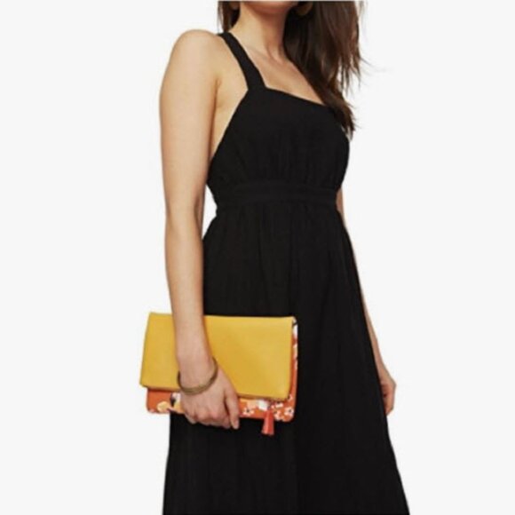 Rachel Pally Reversible Clutch - Zahara - NEW - Picture 12 of 14